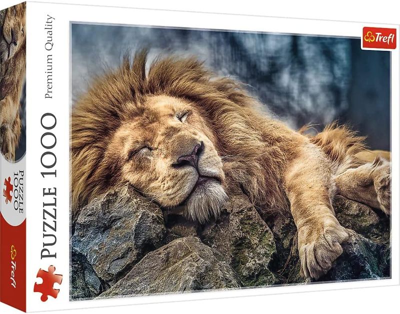 SLEEPING LION 1000 PCS PUZZLE [TR10447] TREFL
