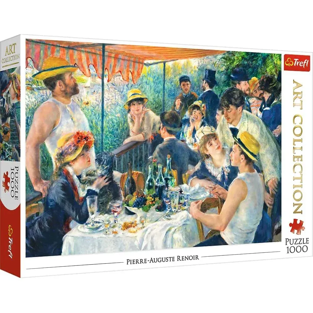 LUNCHEON OF THE BOATING PARTY/BRIDGEMAN - TREFL RED ART COLLECTION 1000PCS PUZZLE [10499] TREFL