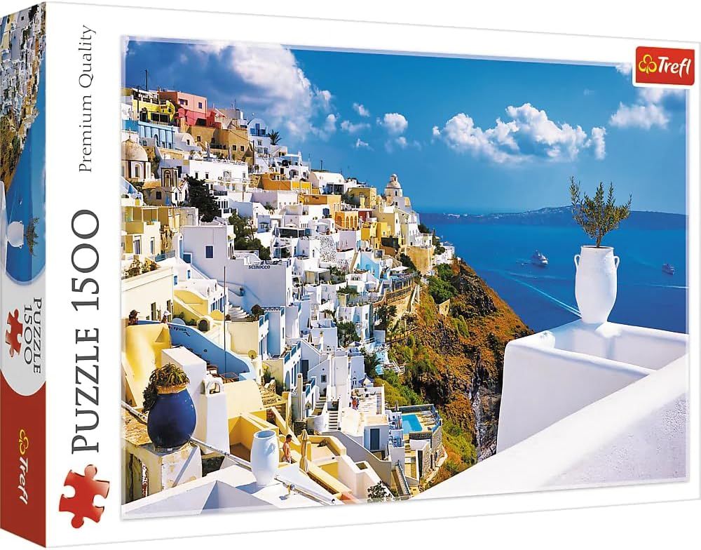 SANTORINI, GREECE 1500 PCS PUZZLE [26119] TREFL