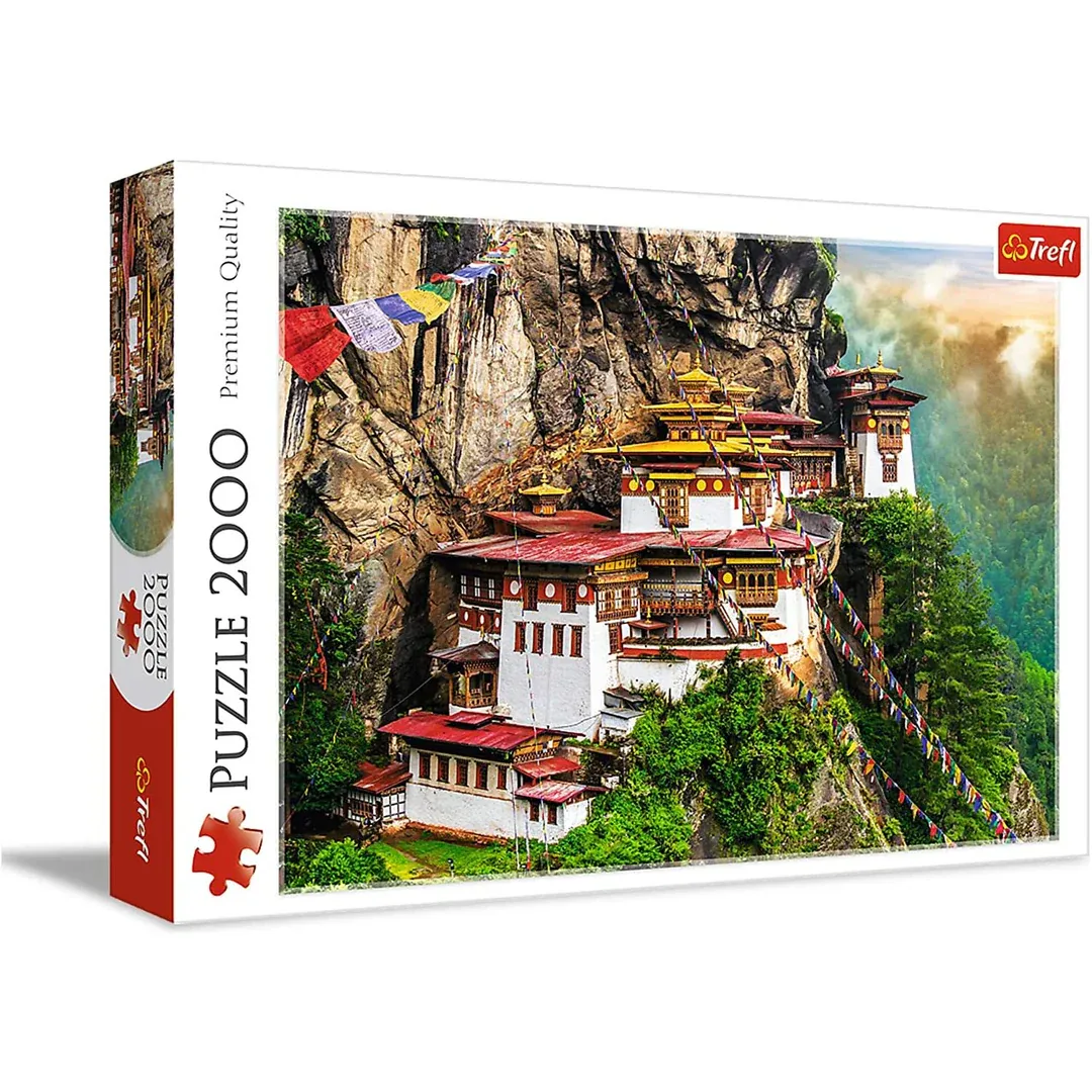 TIGER&#39;S NEST, BHUTAN 2000PCS PUZZLE [27092] TREFL