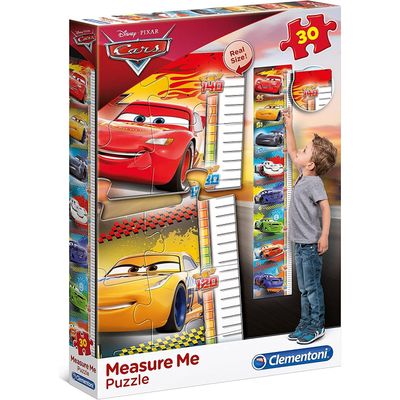 MEASURE ME CARS 3 30PCS PUZZLE [20324] CLEMENTONI