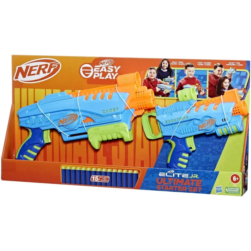 NERF ELITE JUNIOR ULTIMATE STARTER SET [F6369] HASBRO