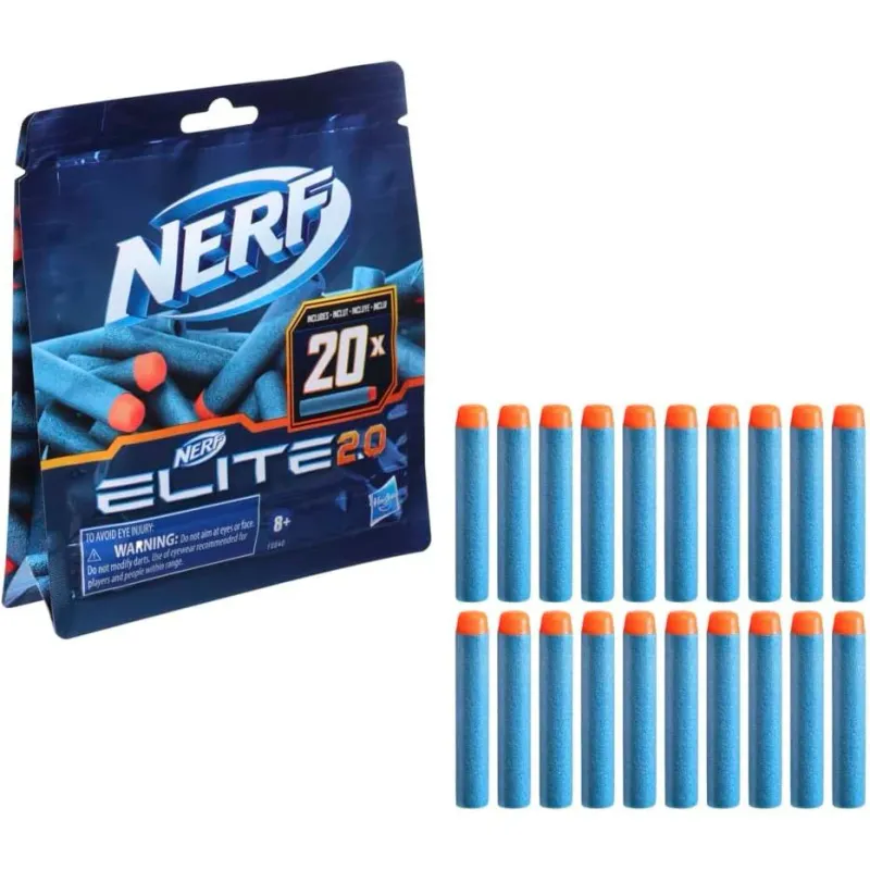 NERF ELITE 2.0 20-DART REFILL PACK [F0040] BY HASBRO