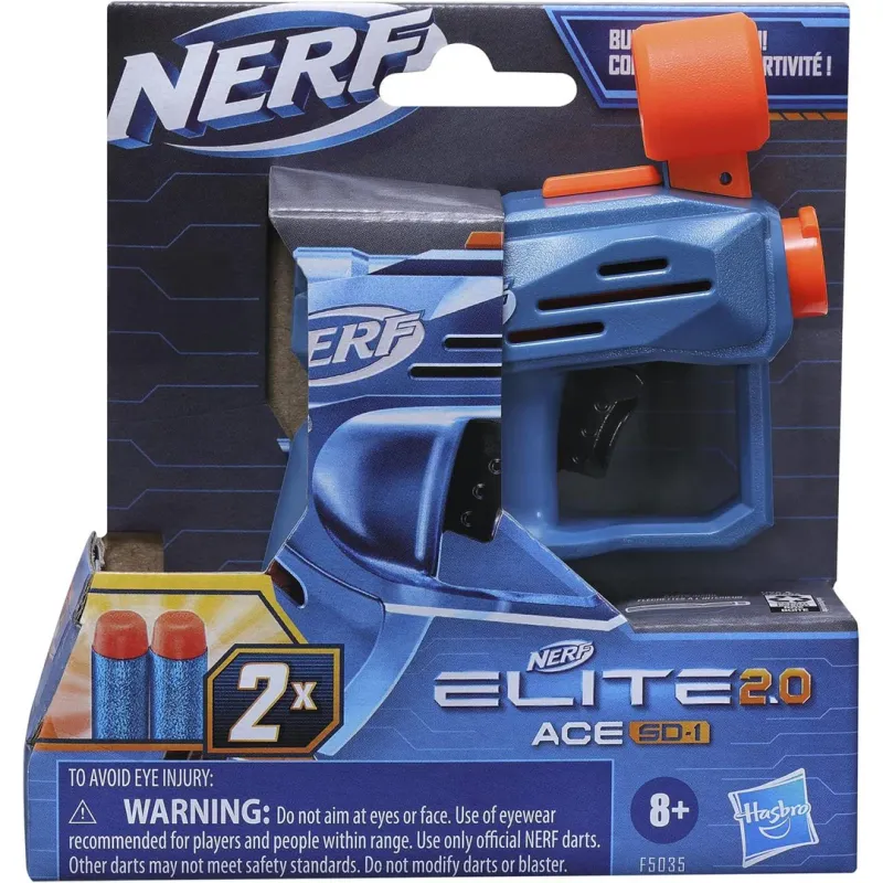 NERF ELITE 3.0 ACE SD-1 BLASTER [F5035] BY HASBRO