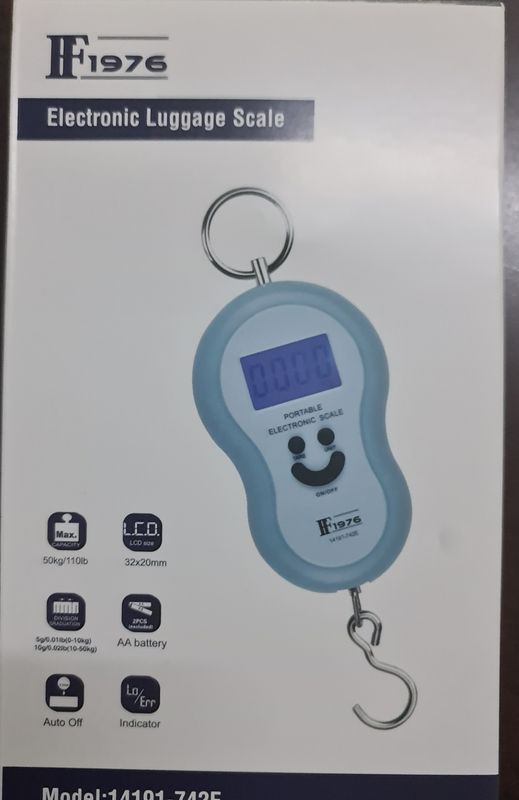 Electronic Digital Travel Scale-50kg KitchenPro