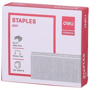 Deli Giant Staples 23/17-1000&#39;s -120 SHEETS #E0017
