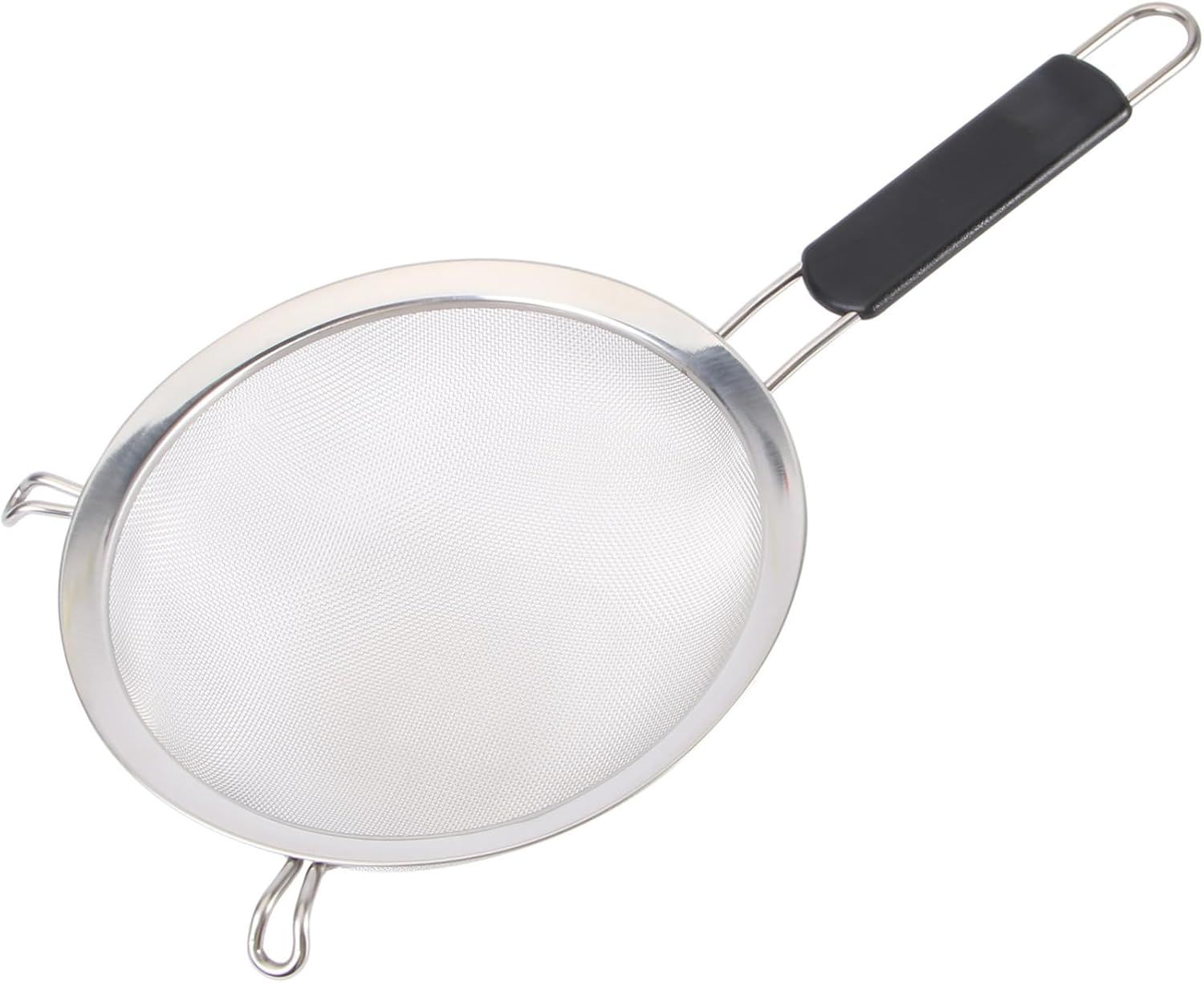 Stainless Steel Deep Fryer Mesh, Strainer Sieve- 17cm plastic Handle KitchenPro