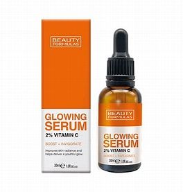 Beauty Formulas Glowing 2% Vitamin C facial Serum 30ml