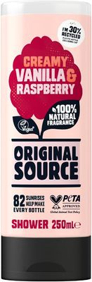 Original Source - Creamy Vanilla &amp; Raspberry Shower Gel - 250ml