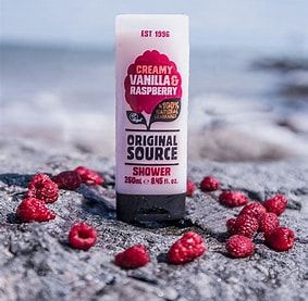 Original Source Creamy Vanilla &amp; Raspberry Shower Gel 500ml