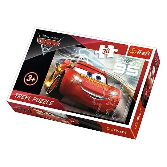 LIGHTNING MCQUEEN CARS 3 30PCS PUZZLE [18215] TREFL