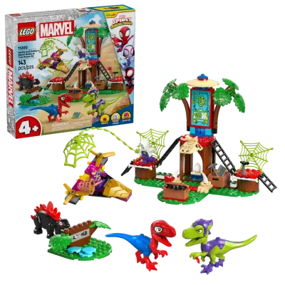 MARVEL® SPIDEY &amp; GOBBY&#39;S RAPTOR BATTLE AT TREE HOUSE HQ - 11200