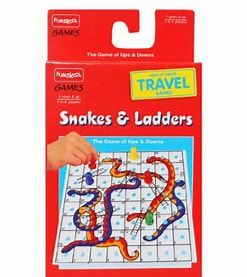 Funskool Travel Snake &amp; Ladders Pack it in Your Pocket!