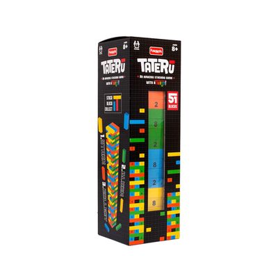 Funskool Adult Games,Tateru, Blocks, Stacking Tower, Strategy Game, Stack Block Collect for 2 Or 4 Players,Ages 8 and Above,