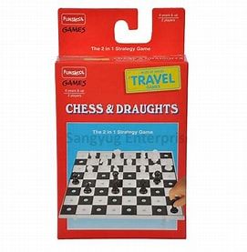 Funskool Travel chess and Draughts