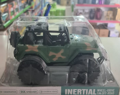 Inertial Wheel-Drive 1:14 Off Road Vehicle Friction Car 301-1A SNMT