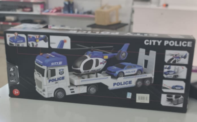 Toy Star 1:12 Scale City Fire Rescue Transporter Play Set 666-66F