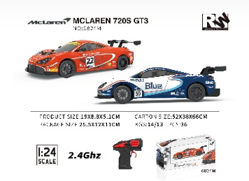 RW 1:24 MCLAREN 720S GT3 RC -6824M