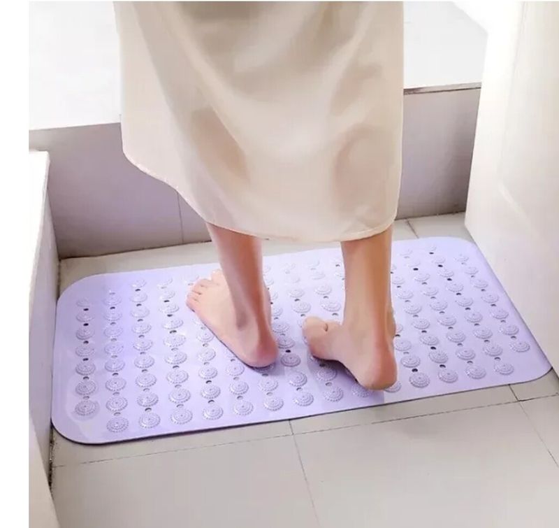 Bathroom Large Anti slip bath mat Non Slip 71x38cm BEIGE #DC0129