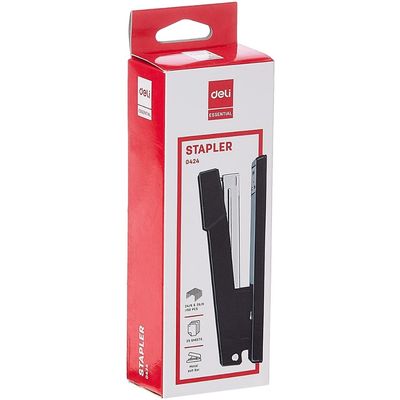 DELI STAPLER BLACK - FULL-STRIP #E0424