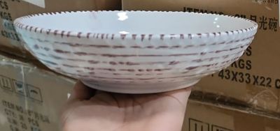 Gusto Casa Stoneware 8Inch Glazed bowl 