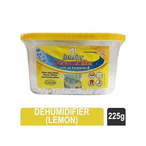151 Scented Interior Dehumidifier VANILLA,LEMON and ROSE