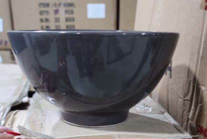 7 Inch Porcelain Bowl Assorted Coloures