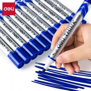 Deli Permanent Markers /black/red #U216