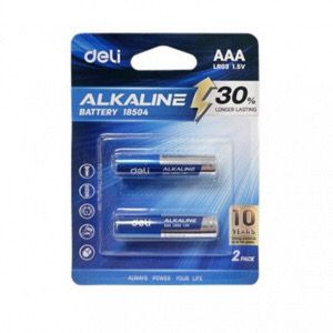 Deli Battery AAA Alkaline 2pack