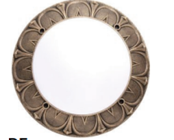 Fumagalli Rita Antique Bronze Opal E27 Ceiling Light