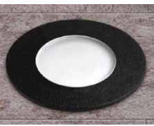 Fumagalli Ceci 90 Inground Black Frosted GU10 LED 3.5W 3K