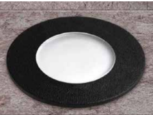 Fumagalli Ceci 90 Black Frosted GU10 LED Inground Light (3.5W, 3000K Warm White)