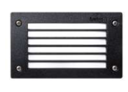 Fumagalli Leti 200 Black Opal GX53 LED Step Light (3W, 3000K Warm White)