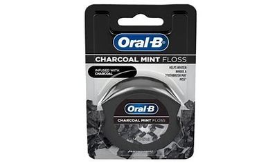 Oraldent Charcoal  Infused Flossers 50m