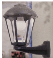 Fumagalli FMG.NARDO/GIAMPY Black Clear E27 Wall Lantern