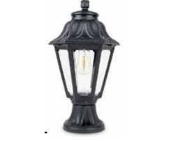 Fumagalli FMG.MIKROLOT/ANNA Black Clear E27 Gatestub Gate Light