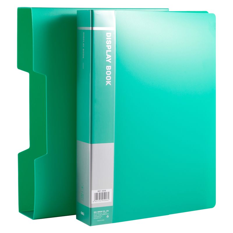 DELI A4 Display Book 100 Pockets, With Storage Box E5007