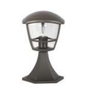 Illumat LS SAGE GATE STUB 1XE27 MATT BLACK - Gate Light (ILM0388LF)