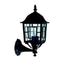 Illumat LS GIA Wall Bracket Light - 1xE27 Black ILM1352LF