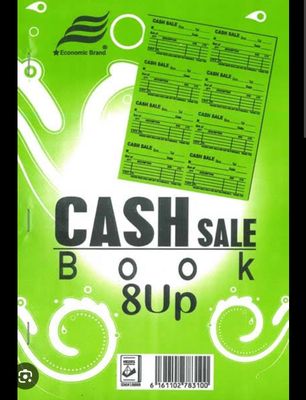 Cash Sale Book 8 Ups A4 CrownBird
