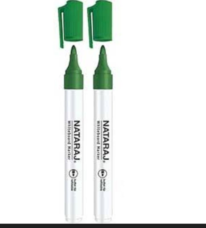 Nataraj Whiteboard Marker Bullet Tip Green