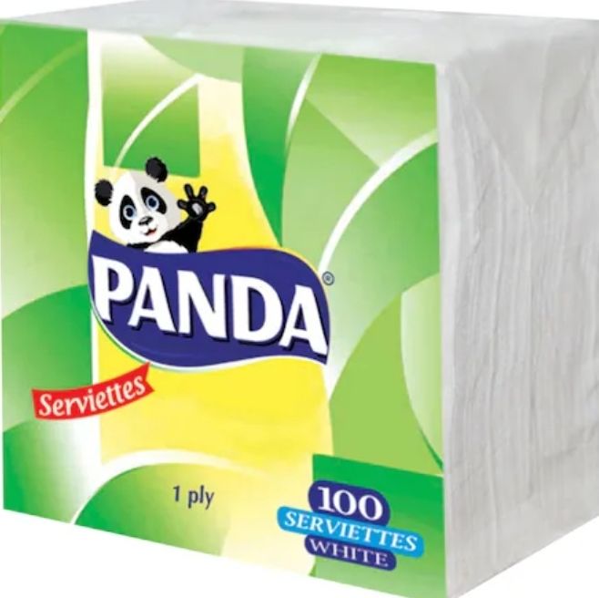 Panda Serviettes 100pcs