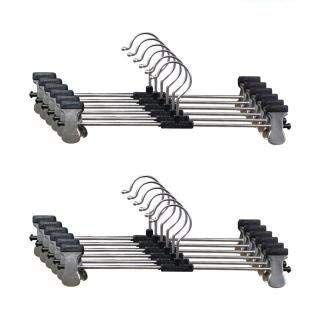 Stainless Steel Trouser Hangers 5pcs Set