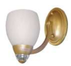 ILLUMATT ILM.CS Lola E14 Wall Bracket - Brass Finish ILM1365LF