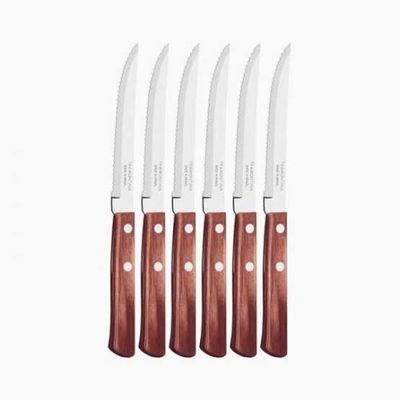 Tramontina Steak Knife 1pc With Wooden Handle 5” #22300/405