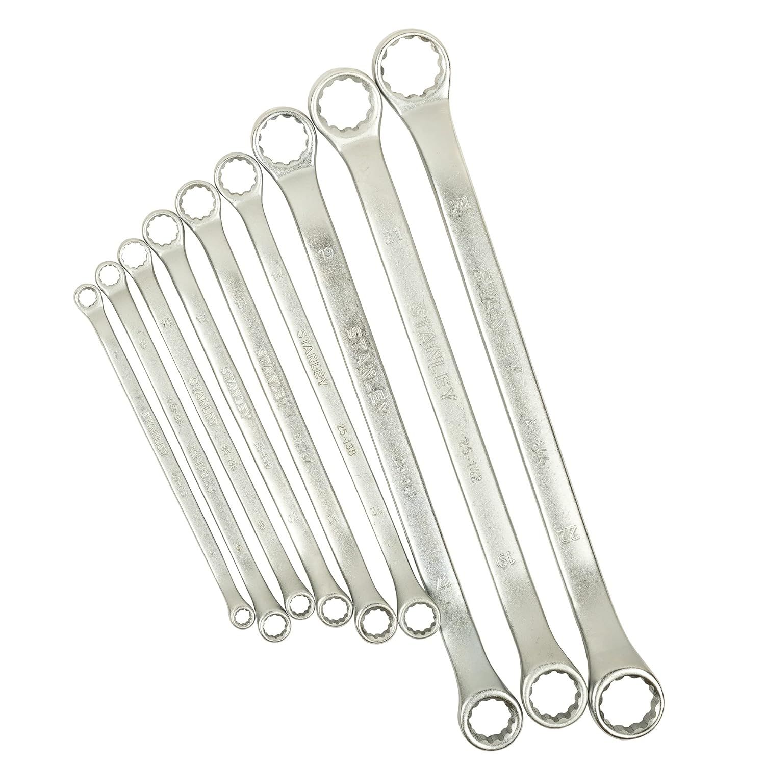 STANLEY STMT25147 Offset Ring Spanner Set (9-Pieces)