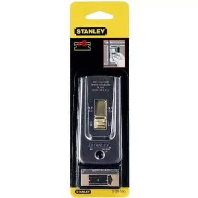 STANLEY 0-28-500 glass scraper metal 95 mm x 40 mm