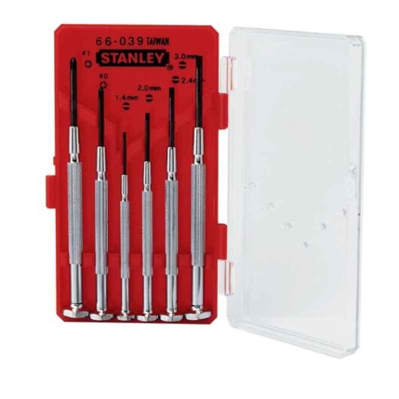 Stanley STHT66039-8 Precision Screwdriver Set 6 Pieces