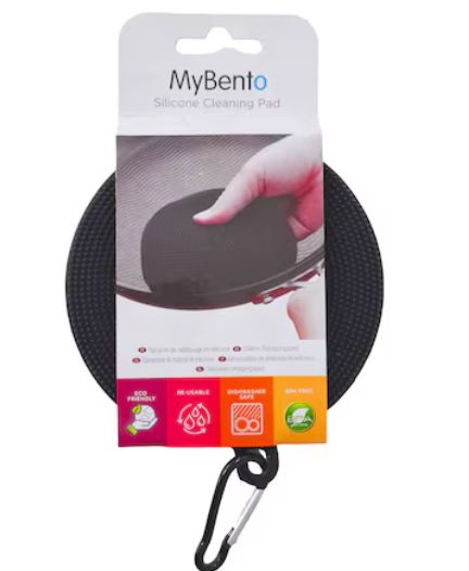 Summit Mybento Silicone Cleaning Pad Black Pack size: 21CMX12CMX2CM