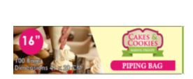 cake icing bags  100pcs  41x20cm C&amp;C Piping bag 16&quot; CC029 #VP